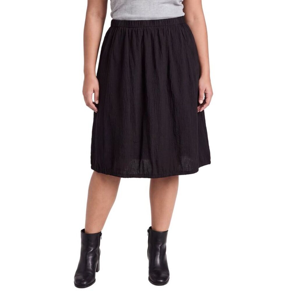 Eileen Fisher Womens Lantern Skirt